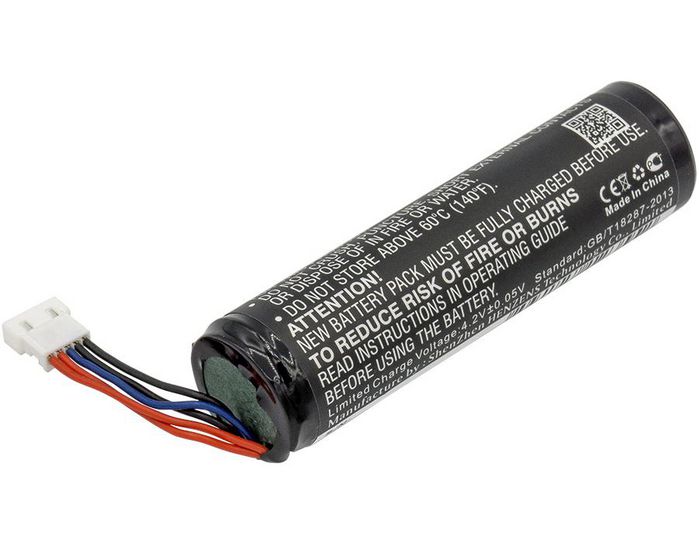 CoreParts Battery for Datalogic Scanner, 13Wh, Li-ion, 3.7V, 3400mAh, Black - W124862669