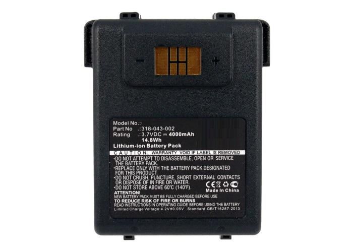 CoreParts Battery for Intermec Scanner 14.8Wh Li-ion 3.7V 4000mAh Black, CN70, CN70e - W124862679