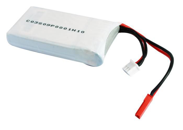 CoreParts Battery for Rc RC Hobby 9.62Wh Li-Pol 7.4V 1300mAh for Rc CS-LP1302C30RT - W124763071