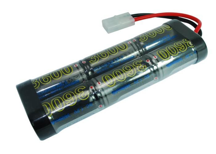 CoreParts Battery for Rc RC Hobby, 25.92Wh, Ni-MH, 7.2V, 3600mAh - W124463300