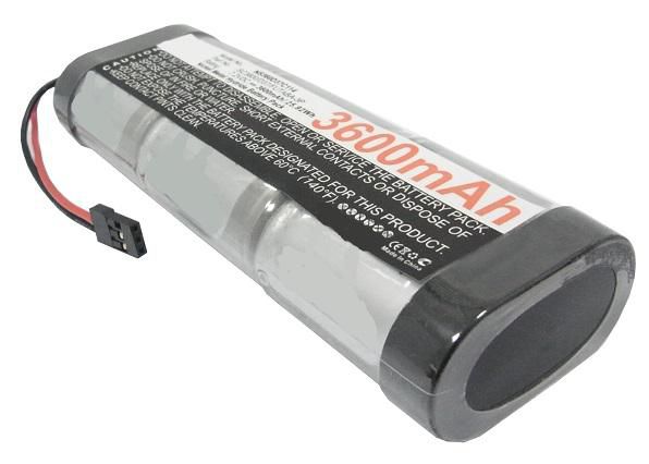 CoreParts Battery for Rc RC Hobby 25.92Wh Ni-Mh 7.2V 3600mAh for Rc CS-NS360D37C114 - W124862749