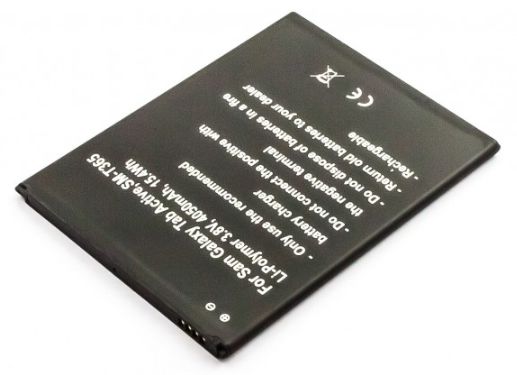 CoreParts Battery for Samsung Tablet 15.4Wh Li-Pol 3.8V 4050mAh with NFC, Galaxy Tab Active, Galaxy Tab Active 4G, Galaxy Tab Active 8.0, SM-T360 - W125062940