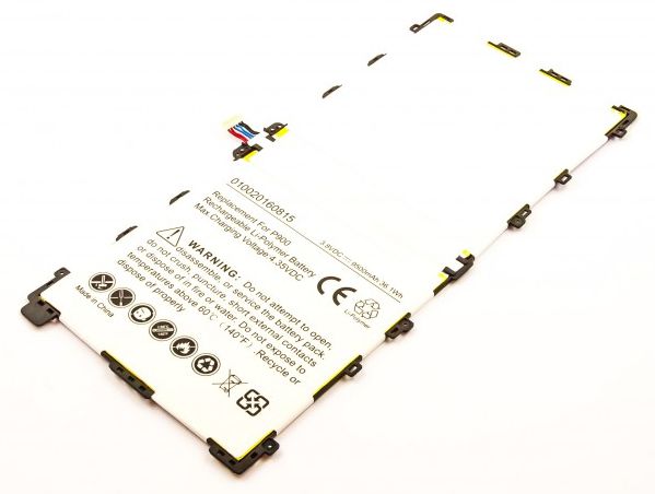 CoreParts Battery for Samsung Galaxy Note Pro 12.2, Li-Pol, 3.8 V, 9500 mAh - W124663152