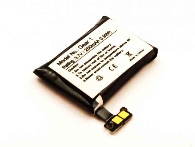 CoreParts Battery for Samsung 0.9Wh Li-Pol 3.7V 250mAh Gear 1 - W125062947