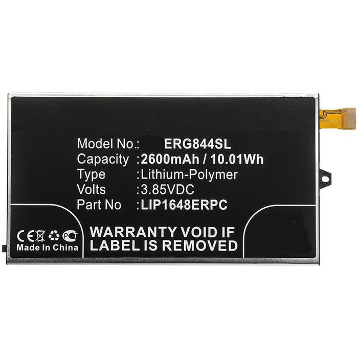 CoreParts Battery for Sony Xperia XZ1 10Wh Li-Pol 3.85V 2600mAh for Xperia XZ1 Compact - W125624659
