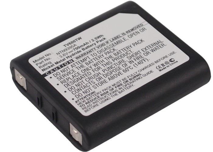 CoreParts Battery for Two Way Radio 2.52Wh Ni-Mh 3.6V 700mAh Black Motorola, Talkabout T6000, Talkabout T6200, Talkabout T6210, Talkabout T6220, Talkabout T6250, Talkabout T6400, Talkabout T6500, Talkabout T6500R - W124862811