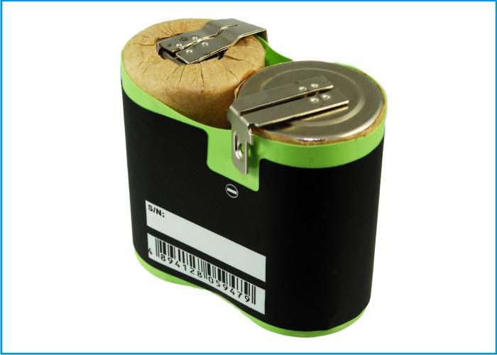 CoreParts Battery for Black&Decker Vacum 7.2Wh 2.4V Ni-Mh 3000mAh Green, Classic HC400 - W124563237