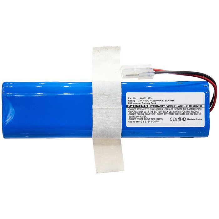 CoreParts CoreParts Battery for Hoover Vacuum 37.4Wh, 14.4V, Li-ion, 2600mAh - W124663216