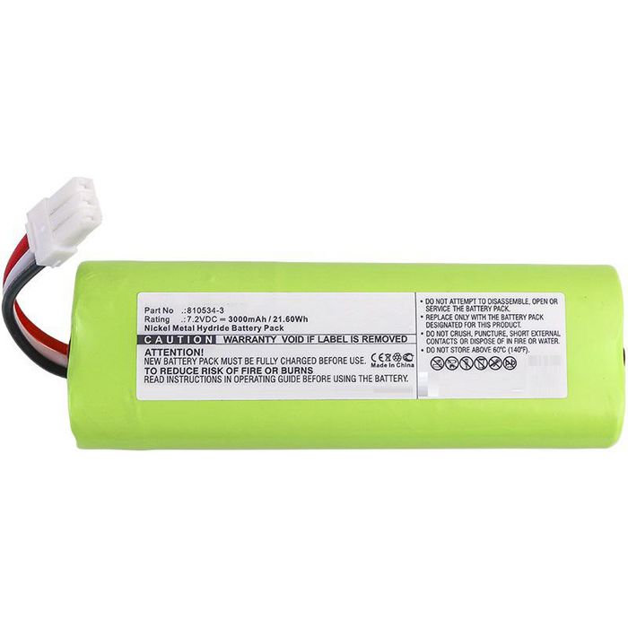 CoreParts CoreParts Battery for Makita Vacuum 21.6Wh, 7.2V, Ni-MH, 3000mAh - W125162889