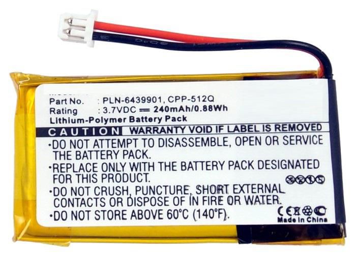 CoreParts Battery for Wireless Headset 0.9Wh Li-Pol 3.7V 240mAh Black, for Avaya AWH55, AWH-55, AWH65, AWH-65, TENOVIS HSG-LINK DECT 2 - W124563251