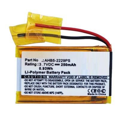 CoreParts Battery for Wireless Headset 0.92Wh Li-Pol 3.7V 250mAh Black, for Jabra Pro 900, Pro 920, PRO 923, PRO 930, PRO 935 - W124862837