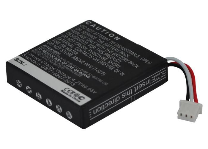CoreParts Battery for Wireless Headset 0.85Wh Li-Pol 3.7V 230mAh Black, for Logitech H800 - W124963254