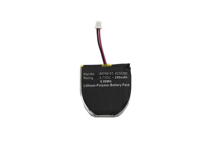 CoreParts Battery for Wireless Headset 0.7Wh Li-Pol 3.7V 240mAh Black, for Plantronics PULSAR 590, PULSAR 590A, PULSAR 590E - W124663225