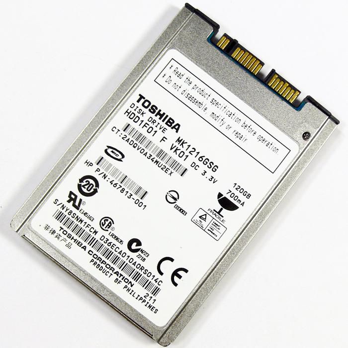 CoreParts 1,8" 120GB microSATA 5400RPM Toshiba original - W124463641