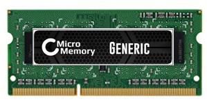 CoreParts 4GB Memory Module for Dell 1600Mhz DDR3 Major SO-DIMM - W124963845