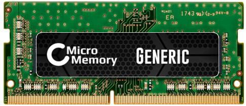 CoreParts 4GB, 2400MHz, DDR4, SO-DIMM - W124763755