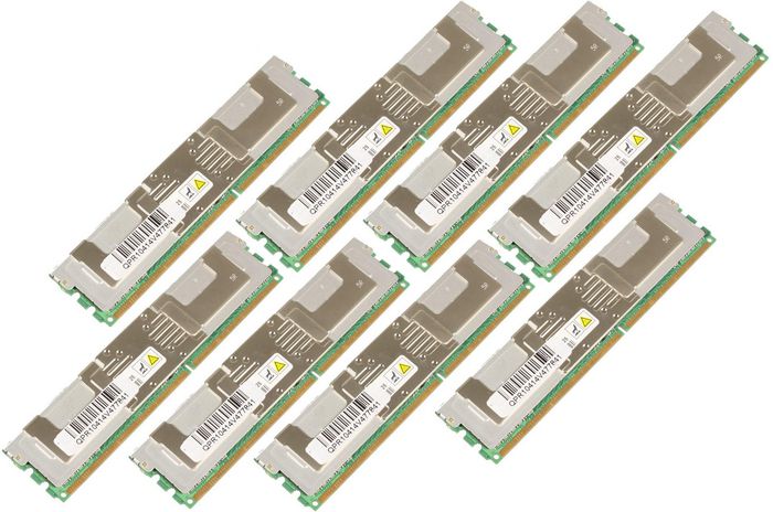 CoreParts 64GB Memory Module for HP 667Mhz DDR2 Major DIMM - KIT 8x8GB - W124963935