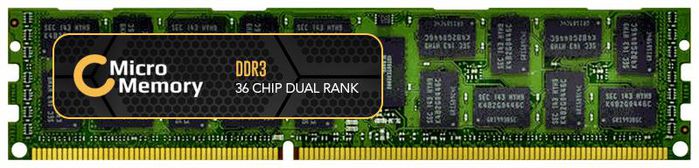 CoreParts 16 GB, DDR4-2666, DIMM, Dual Rank Module, for HP - W124963996