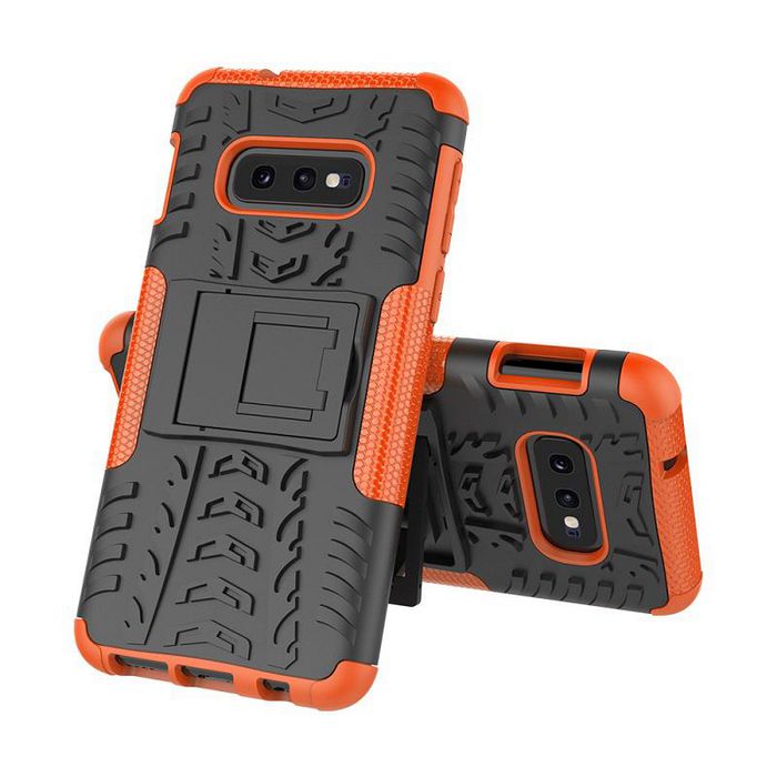 CoreParts Armor Protective Case, f/ Samsung Galaxy S10e, Orange - W124564254
