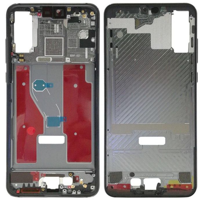 CoreParts Front Housing Frame - Black Huawei P20 Pro Original New - W124863881