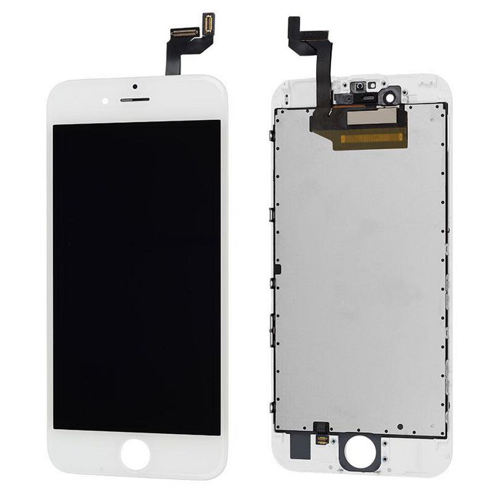 CoreParts LCD Assembly with Digitizer and Frame for iPhone 6S White , Copy LCD Highest grade - AUO Quality - W124464471