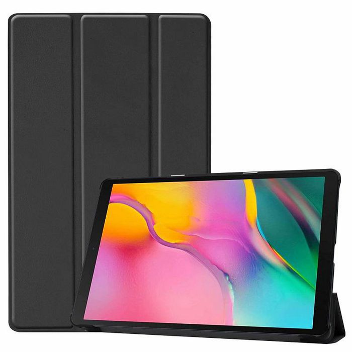 CoreParts Samsung Galaxy Tab A 10.1 2019 SM-T510/T515 Tri-folded Case Leather case - Black - W124364310