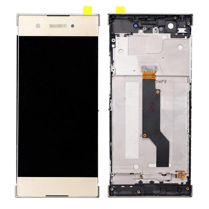 CoreParts LCD Screen + digitizer/ front frame, Gold - W124564339