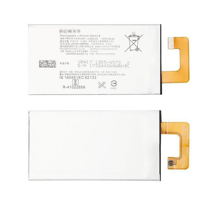 CoreParts Sony Xperia XA1 Ultra LIP1641E RPXC Battery, 3.8V-10.3Wh, 2700 mAh, Li-ion Polymer - W125326948