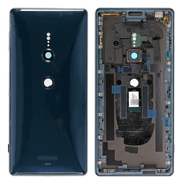 CoreParts Back Cover with Mid Frame, Green, Sony Xperia XZ2 - W124764323