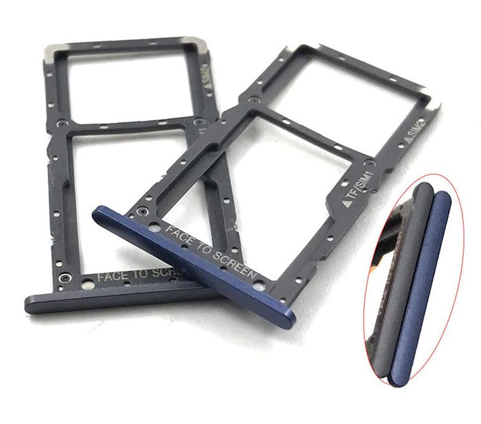 CoreParts Xiaomi Pocophone F1 - Sim tray Sim Card Tray Black - W125263847