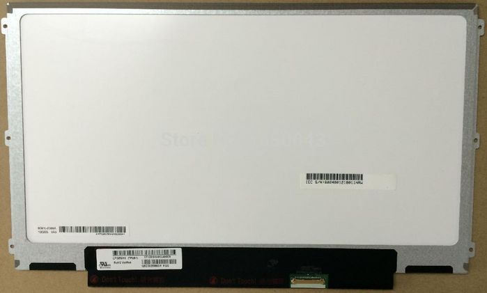 CoreParts 12,5" LCD HD Glossy, 1366x768, Original Panel, 30pins Bottom Right Connector, Side 6xBrackets - W124864138