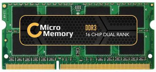 CoreParts 8GB Memory Module for Dell 1066Mhz DDR3 Major SO-DIMM - W124383152