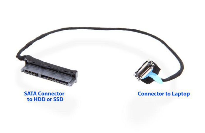 KIT345, CoreParts 2nd HDD Cable kit for HP dv7-6000, dv7t-6000 Includes screws (4 drive screws), 250mm , dv7-6100, -6b00, -6c00 | EET