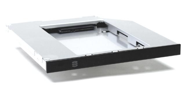 CoreParts 2:nd bay HD Kit SATA 2.5" SATA drives 9,5mm may need to reuse old Bezel/Cover - W124959940