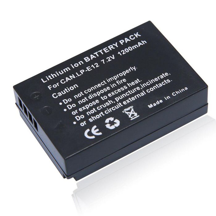 CoreParts Battery for Digital Camera 6Wh Li-ion 7.4V 820mAh Canon LP-E12, M10 - W124362510