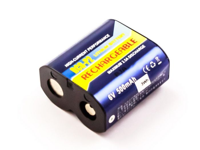 CoreParts 3Wh Digital Camera Battery Li-ion 6V 500mAh - W125326094