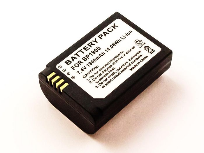 CoreParts Li-ion 7.4V 1900mAh 14.1Wh Digital Camera Battery - W124462731