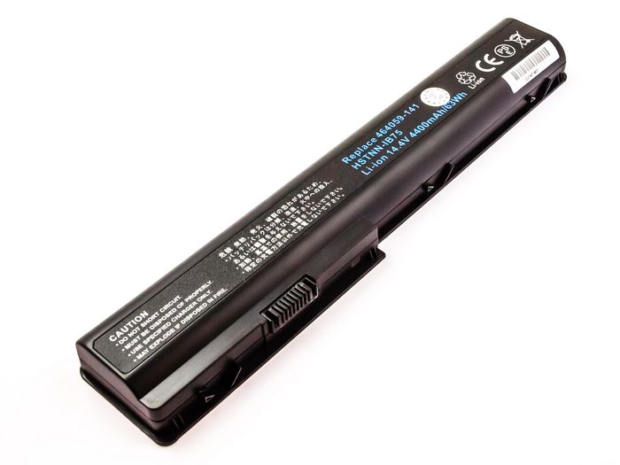 CoreParts Laptop Battery for HP 63Wh 8 Cell Li-ion 14.4V 4.4Ah - W124962643