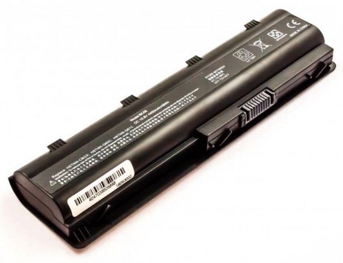 CoreParts Laptop Battery for HP 48Wh 6 Cell Li-ion 10.8V 4.4Ah, with high quality cells & improved BMS for optimal efficiency HSTNN-F01C, HSTNN-I78C, HSTNN-F02C, HSTNN-I79C, HSTNN-I83C, HSTNN-IB0X, HSTNN-IB1E, HSTNN-OB0X, HSTNN-OB0Y, HSTNN-Q47C, HSTNN-Q50C, HSTNN-Q51C, HSTNN-Q60C, HSTNN-Q61C, HSTNN-Q62C, HSTNN-Q63C, HSTNN-Q64C, HSTNN-UB0W, HSTNN-YB0X, MU06XL, NBP6A174, NBP6A174B1, NBP6A175, NBP6A175B1, 586007-153 - W124862228