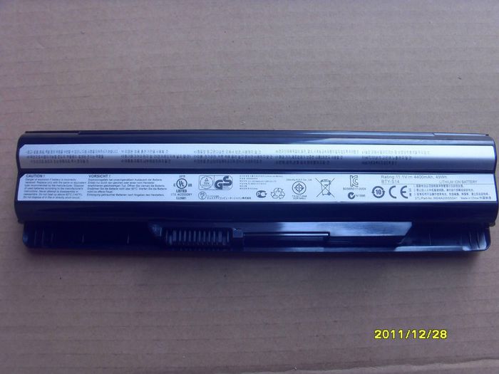 CoreParts Laptop Battery for MSI 48,84Wh 6 Cell Li-ion 11,1V 4400mAh Black - W124662576