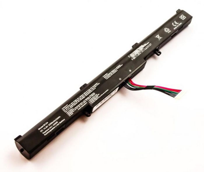 CoreParts Laptop Battery for Asus 31,68Wh 4 Cell Li-ion 14,4V 2200mAh Black - W125062415