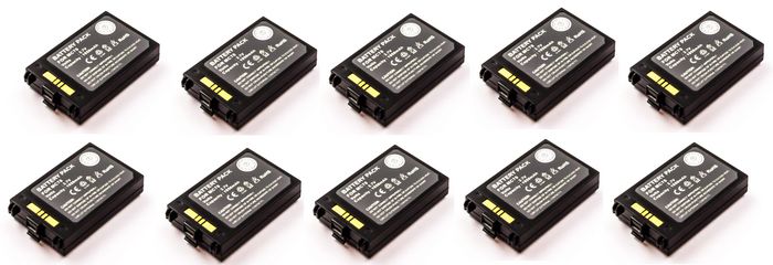 CoreParts Battery for Barcode Scanner 7Wh Li-ion 3.7V 1950mAh Symbol MC70 * 10pcs Bundle - W125511551