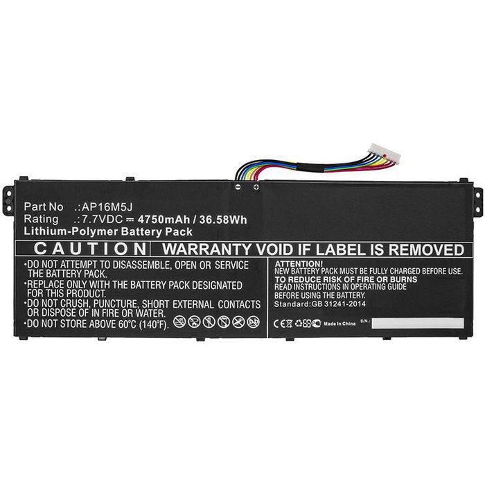 CoreParts Laptop Battery for Acer 36.6Wh Li-ion 7.7V 4.45Ah - W125756079