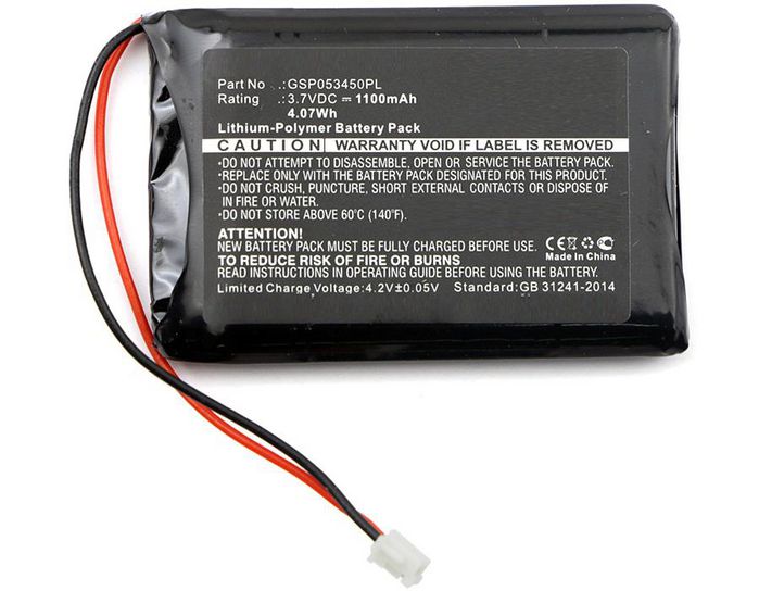 CoreParts Battery for BabyPhone 4.07Wh Li-Pol 3.7V 1100mAh Black, for BC-5700D, Neonate BC-5700D - W124562904