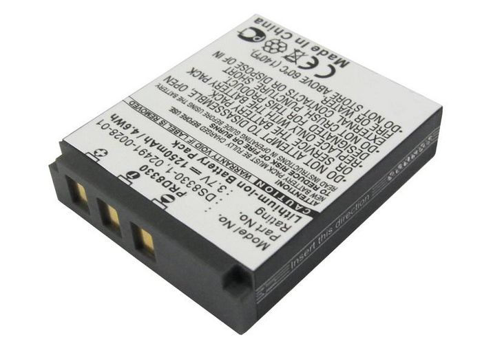 CoreParts Camera Battery Acer, 1250 mAh, 4.6 Wh, 3.7 V, Li-ion - W124362838