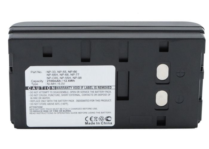 CoreParts Camera Battery for Akai 12.6Wh Ni-Mh 6V 2100mAh Black, BPN300, BPN350, C20, PVC20E, PVC40, PVC40E, PVC500E, PVM2, PVM4, PVMS8 - W124862479