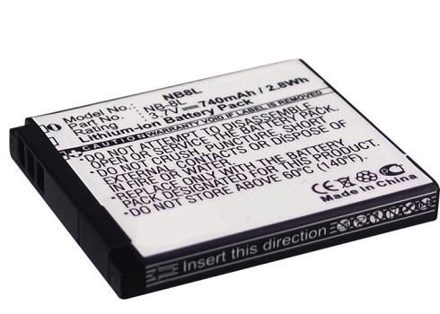 CoreParts Camera Battery for Canon 2.7Wh Li-ion 3.7V 740mAh Black, Powershot A2200, Powershot A3000, Powershot A3000 IS, Powershot A3100, Powershot A3100 IS - W124662872