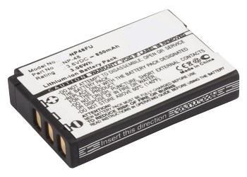 CoreParts Camera Battery for Fujifilm 3.1Wh Li-ion 3.6V 850mAh Black, XQ1, XQ2 - W124362859