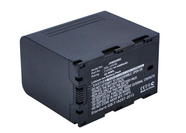 CoreParts Camera Battery for JVC 32.6Wh Li-ion 7.4V 4400mAh Black, GY-HM200, GY-HM600, GY-HM600E, GY-HM600EC, GY-HM650, GY-HM650EC, GY-HMQ10, GY-HMQ10E, GY-LS300CHE - W125162561