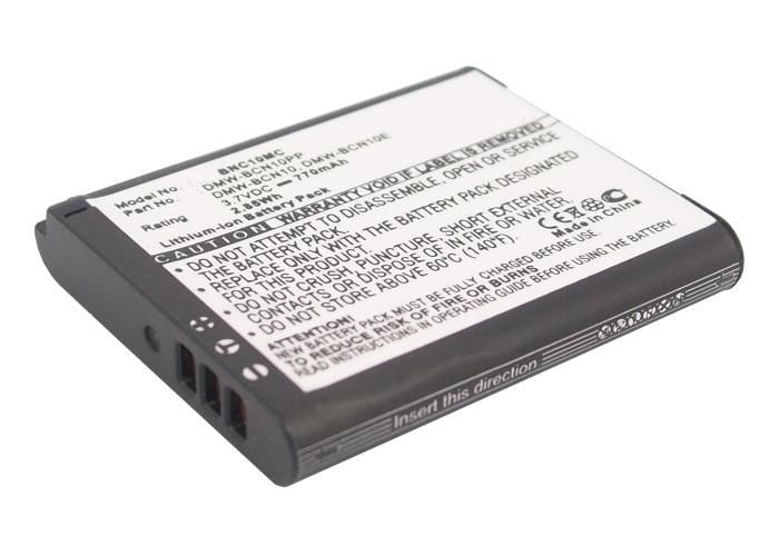 CoreParts Camera Battery for Leica 2.8Wh Li-ion 3.7V 770mAh Black, C, V-LUX50 - W124463063